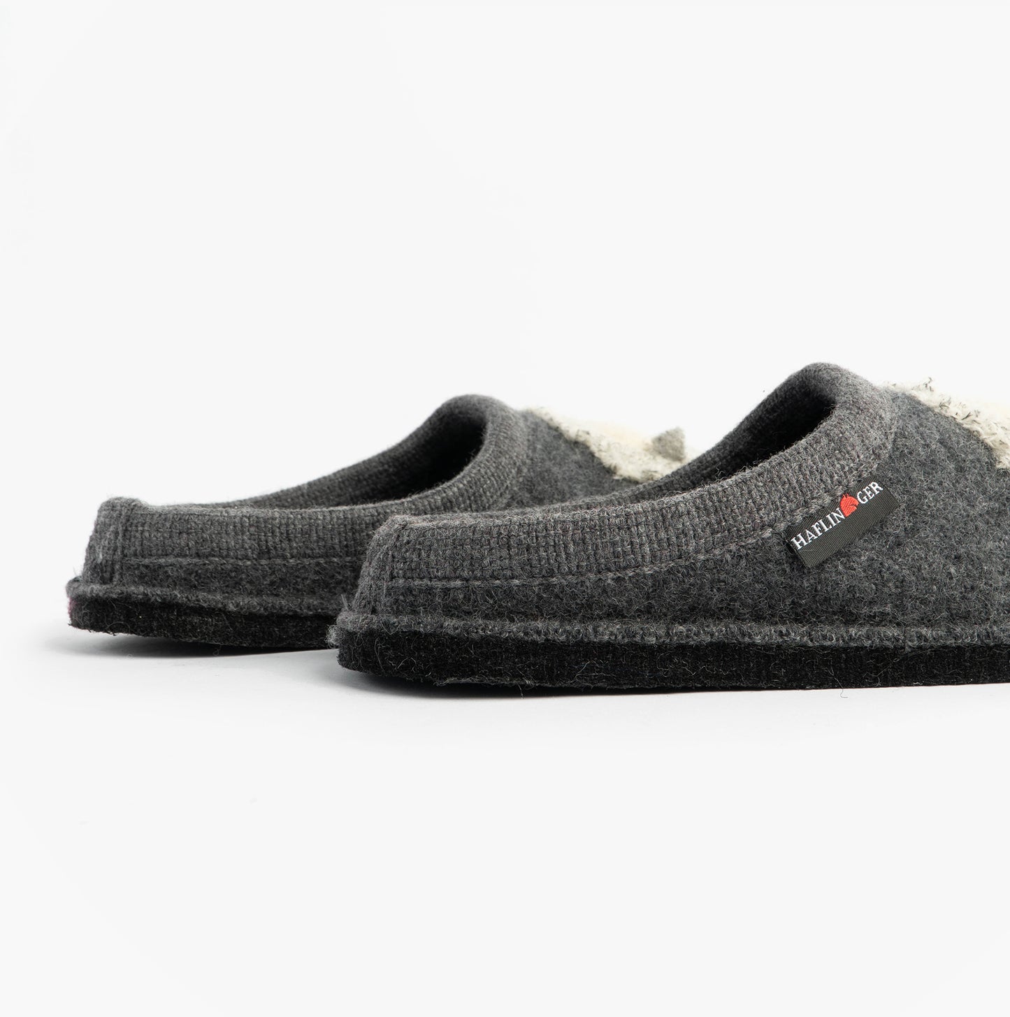 Haflinger LAMBY Womens Slippers Anthracite