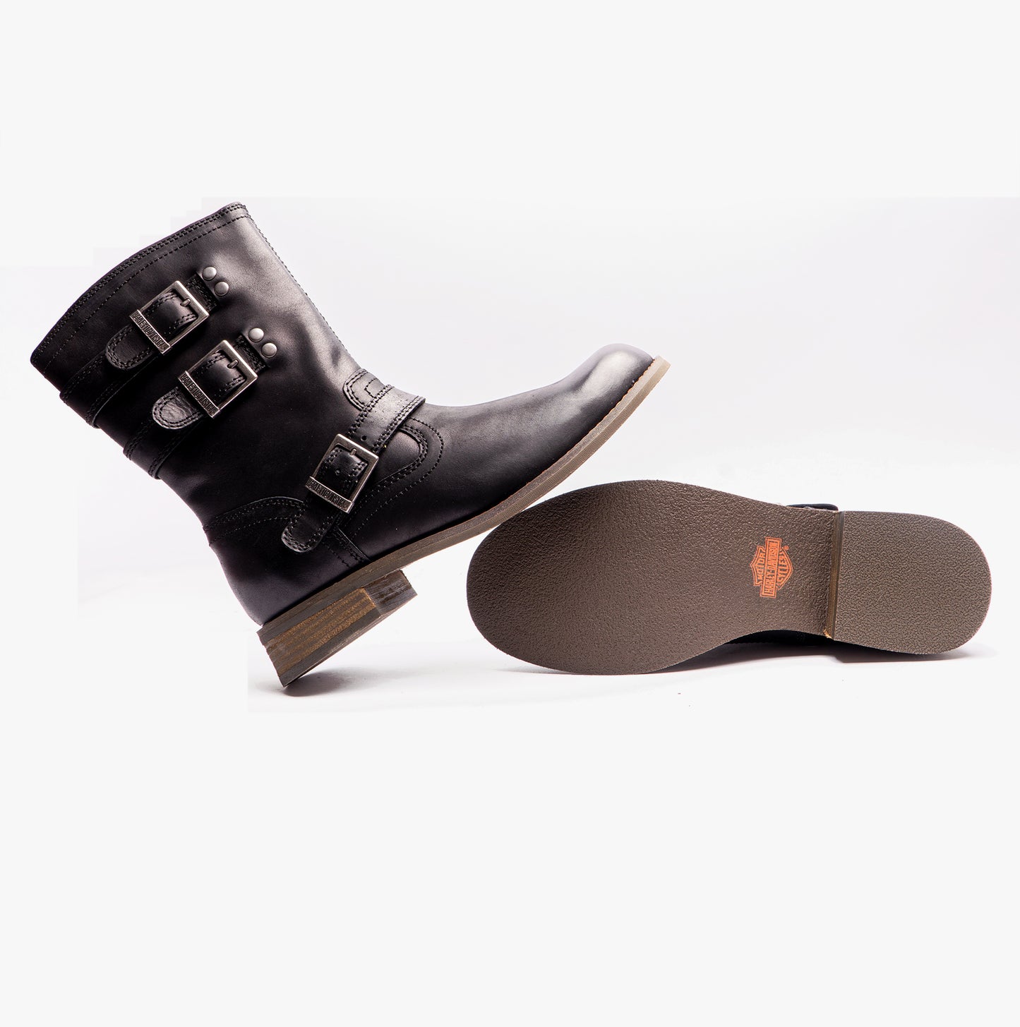 Harley Davidson DORILEE 7 ENGINEER Womens Engineer Boots Black