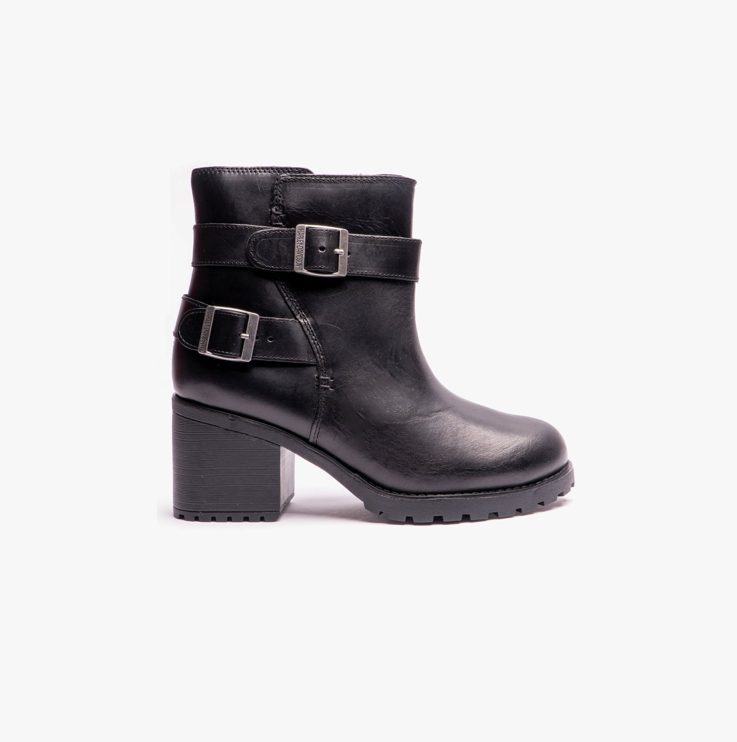 Harley Davidson LALANNE DBL STRAP CE Womens Short Boots Black