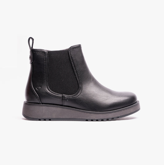 Heavenly Feet NEW ROLO2 Womens Ankle Boots Black