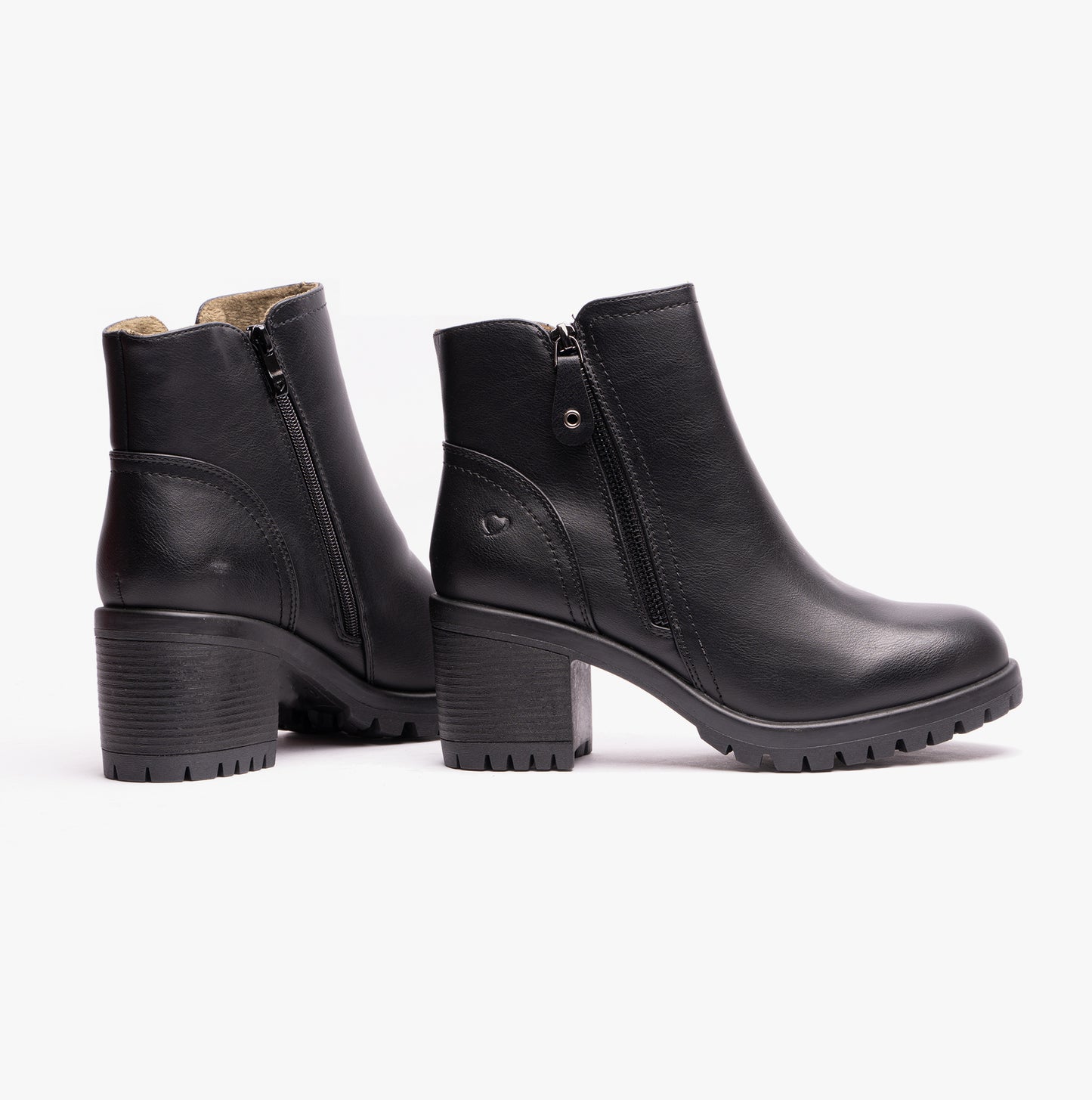 Heavenly Feet LARKIN Womens Ankle Boots Black