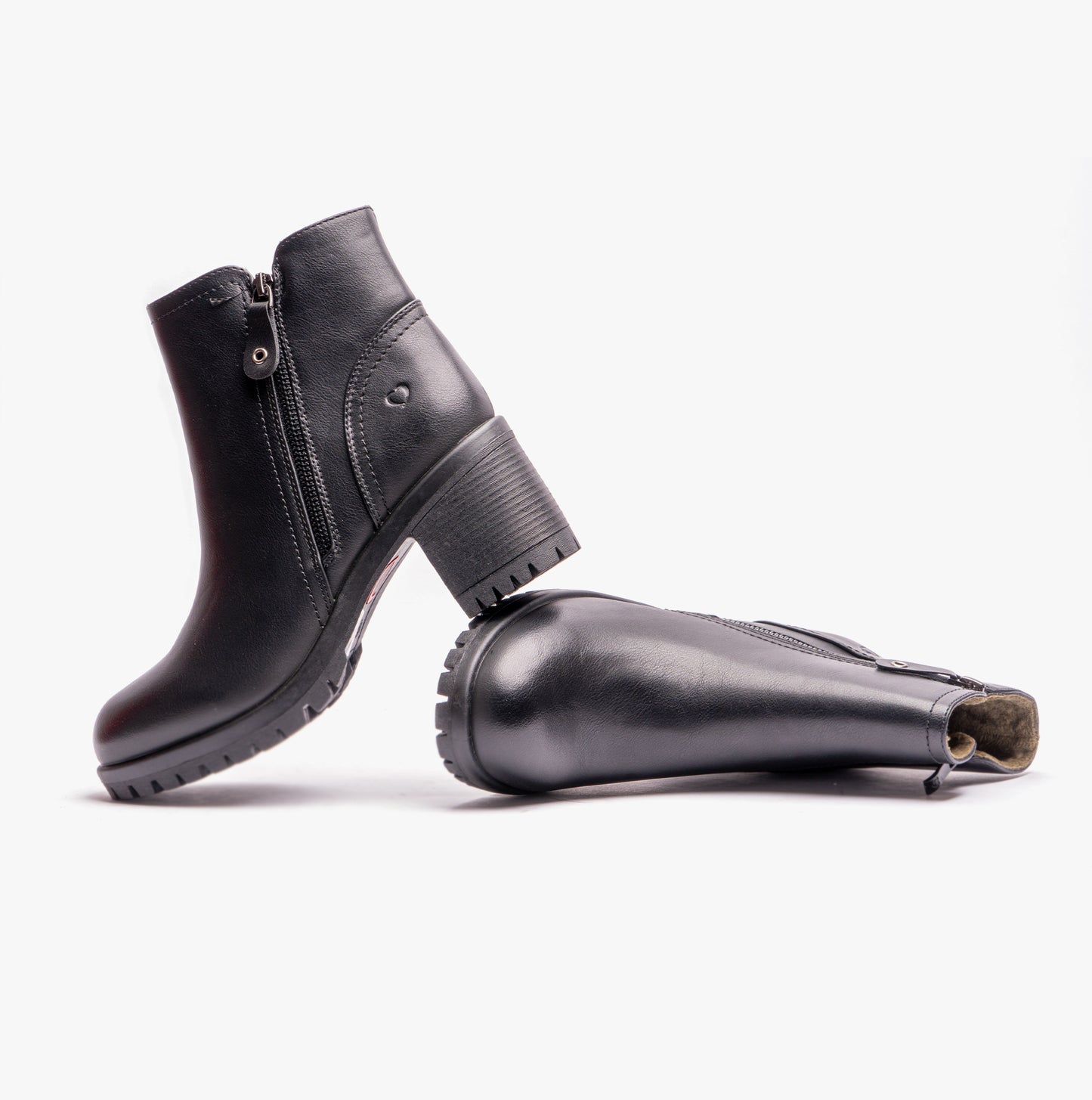 Heavenly Feet LARKIN Womens Ankle Boots Black