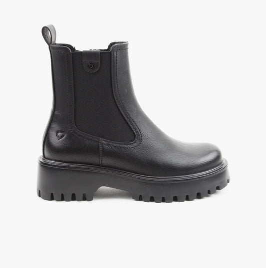 Heavenly Feet ALANA Womens Chelsea Boots Ankle Boots Black