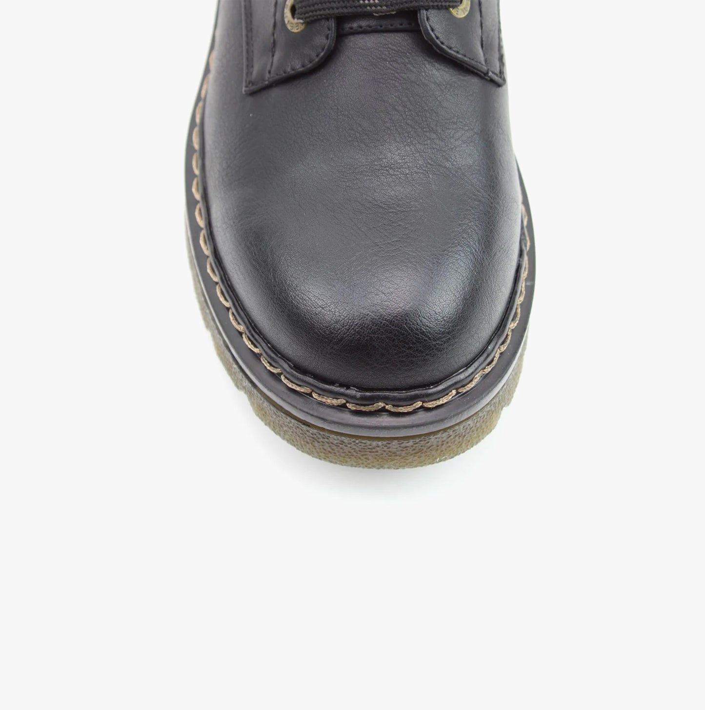 Heavenly Feet JUSTINA2 Womens Combat Boots Black