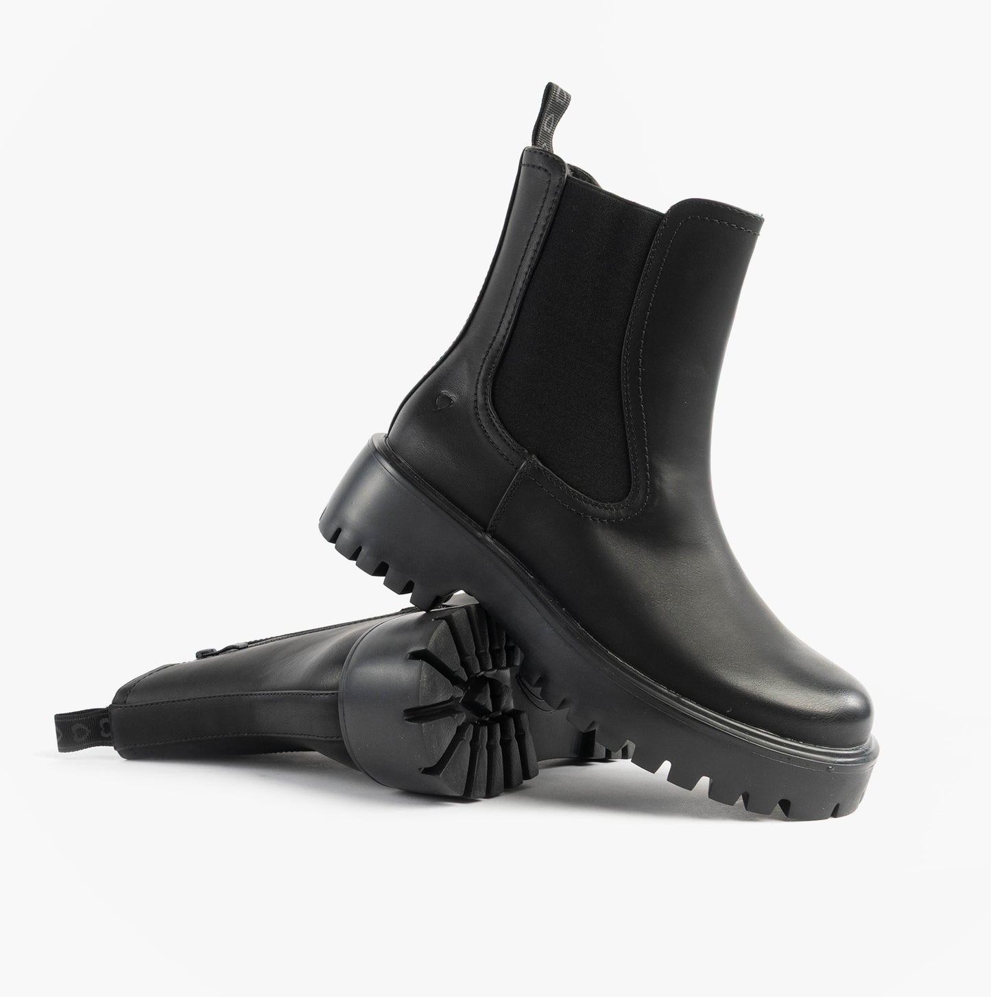 Heavenly Feet ALANA2 Womens Chelsea Boots Black