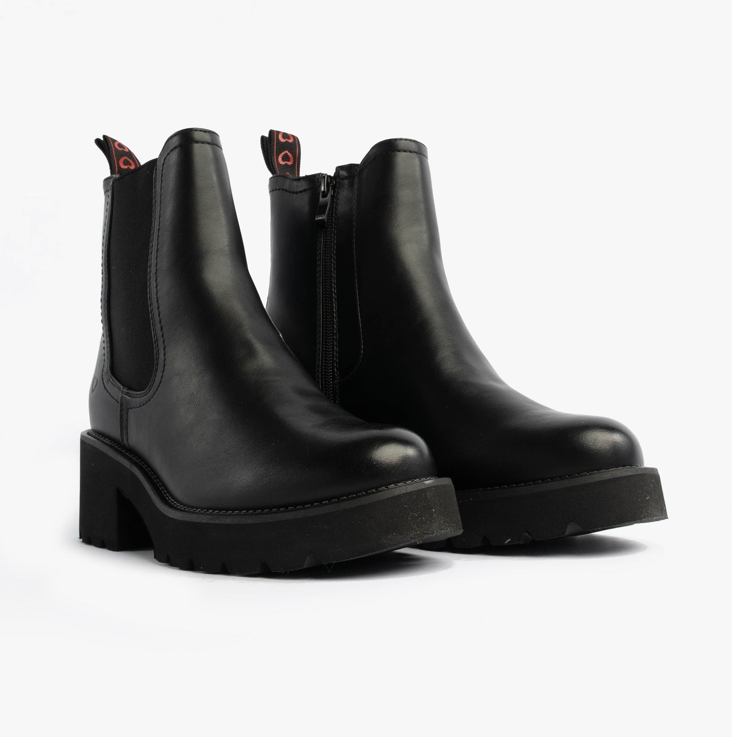 Heavenly Feet HONEYBELLE Womens Chelsea Boots Black