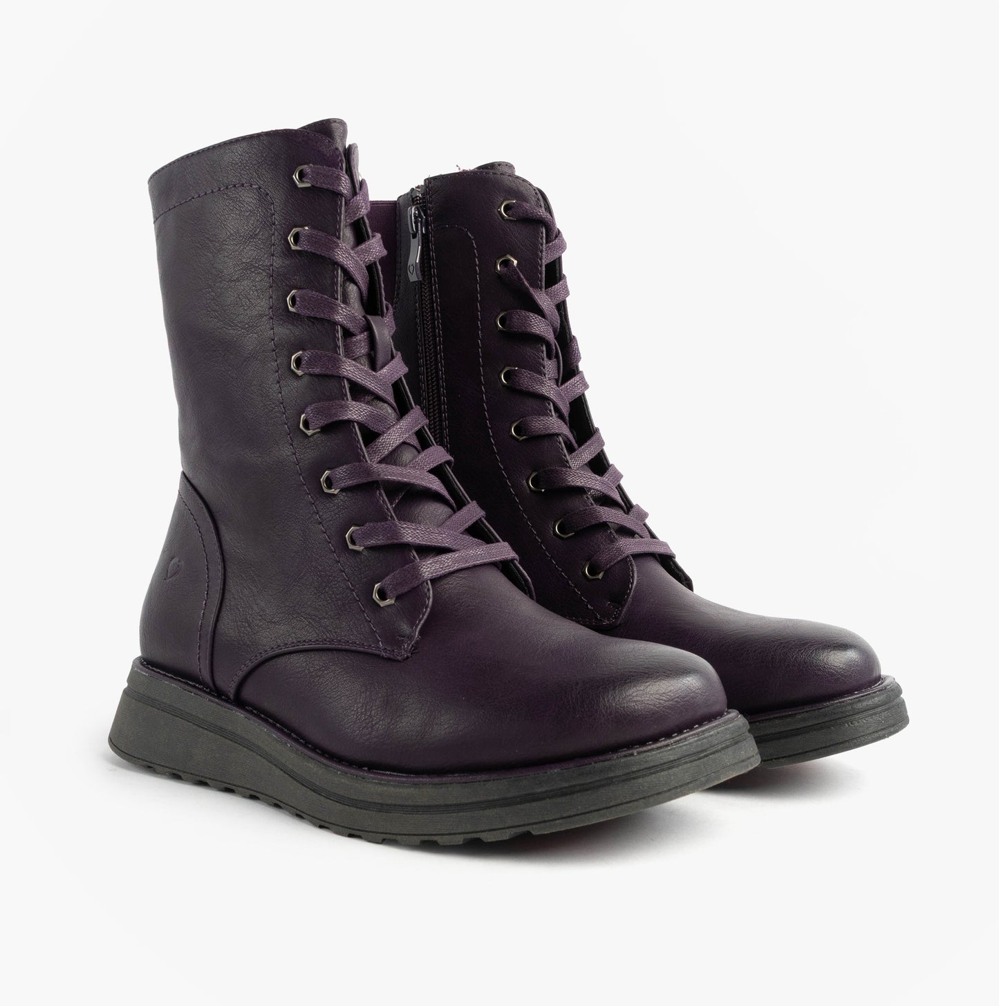 Heavenly Feet MARTINA4 Womens Ankle Boots Purple