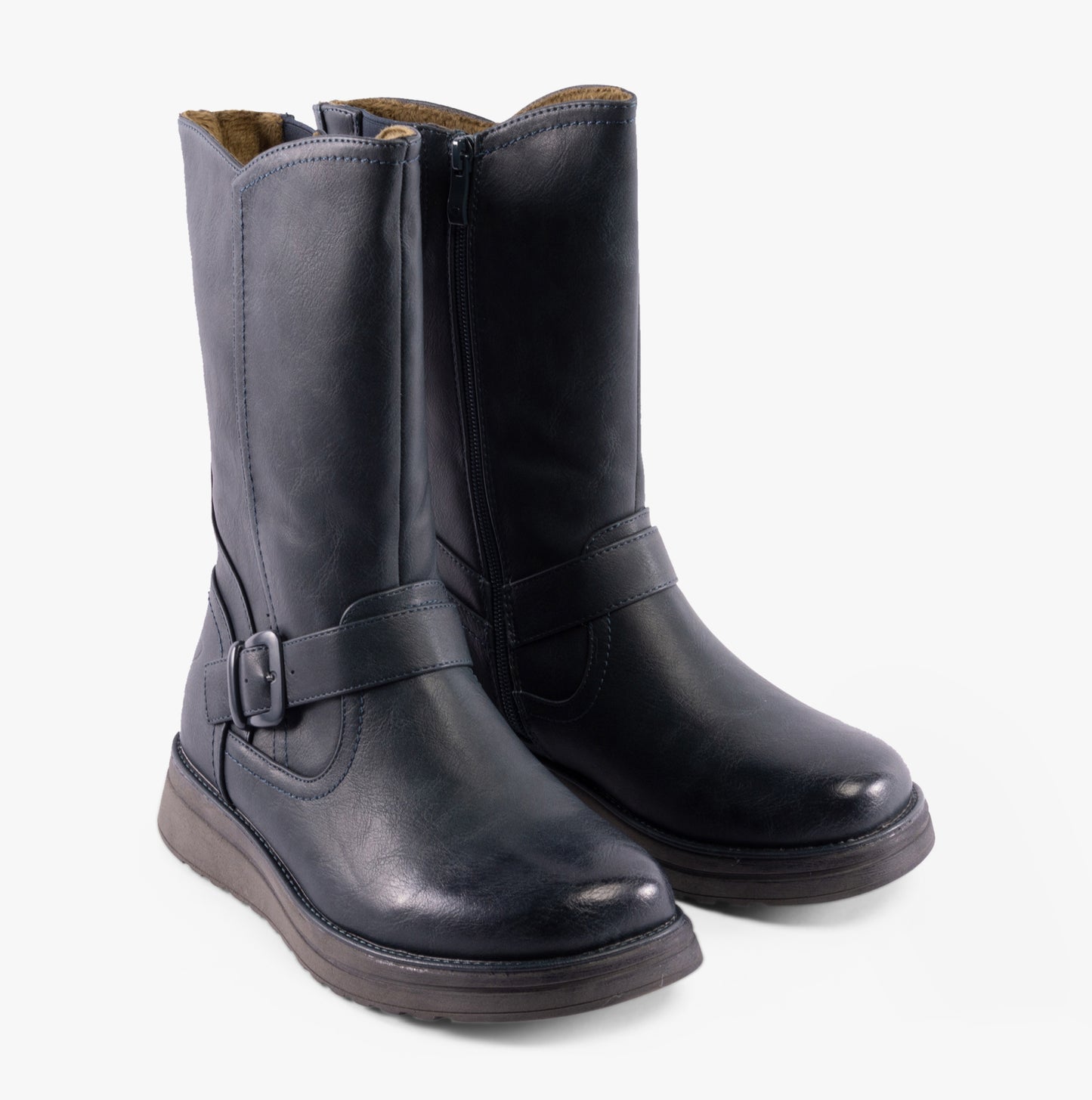 Heavenly Feet BELLA Womens Mid-Calf Boots Ocean