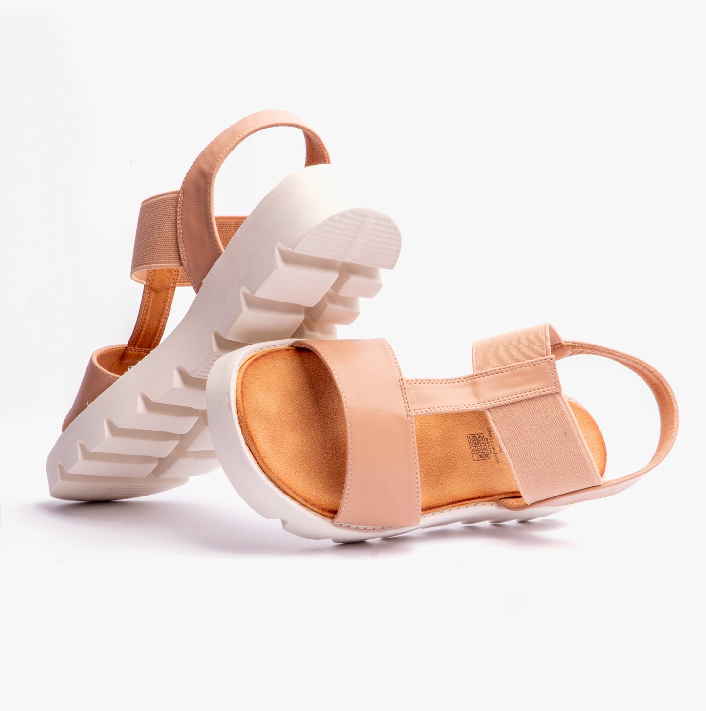 Heavenly Feet RITZ Womens Slingback Nude
