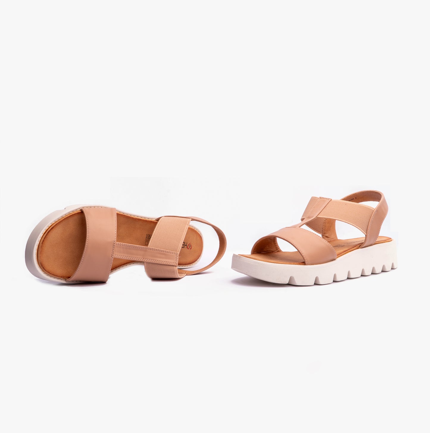 Heavenly Feet RITZ Womens Slingback Nude