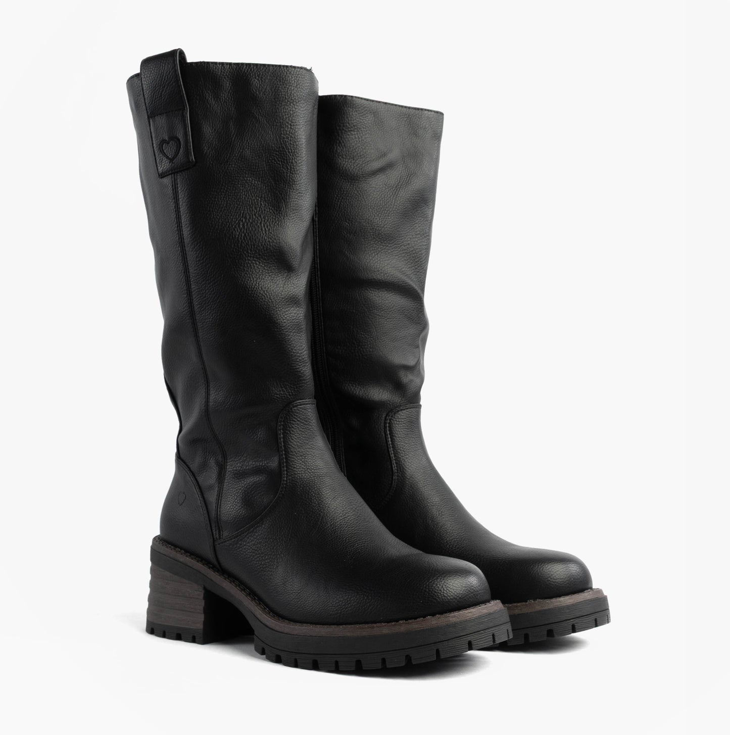 Heavenly Feet EVELINA Womens Long Boots Black