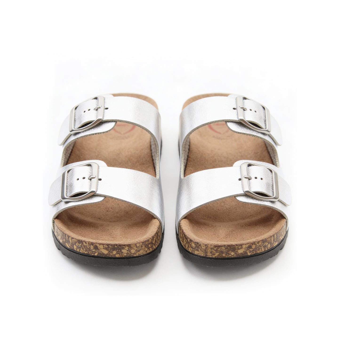 Heavenly Feet HARMONY2 Womens Mules Sandals Silver