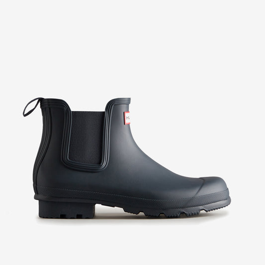 Hunter ORIGINAL CHELSEA Mens Wellies Navy