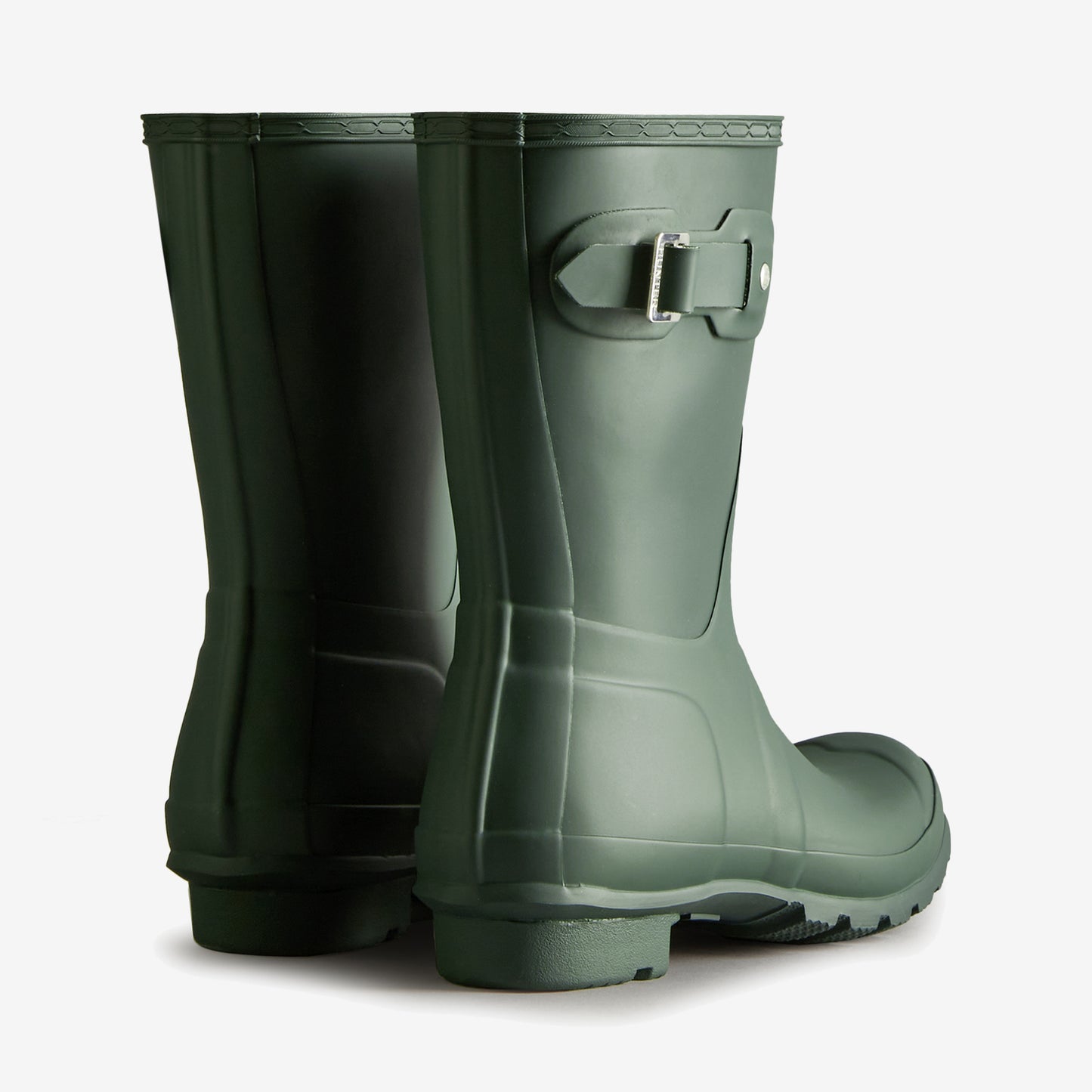 Hunter ORIGINAL SHORT Womens Wellies Green