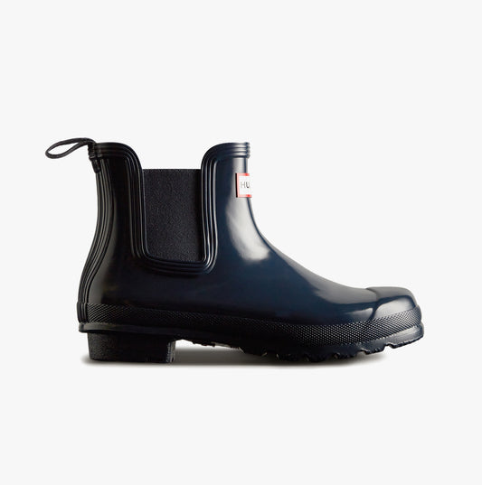 Hunter ORIGINAL CHELSEA Womens Wellies Navy Gloss