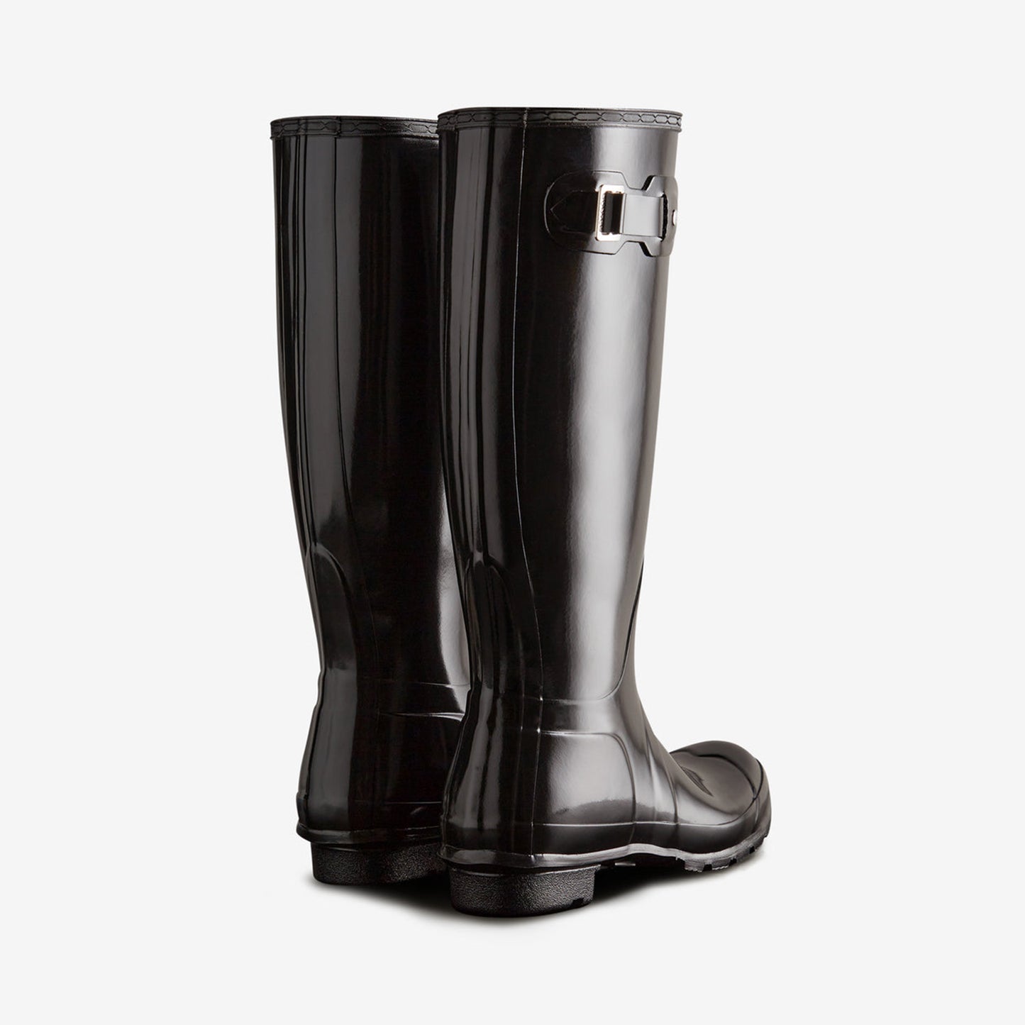 Hunter ORIGINAL TALL WOMENS Womens Wellingtons Black Gloss