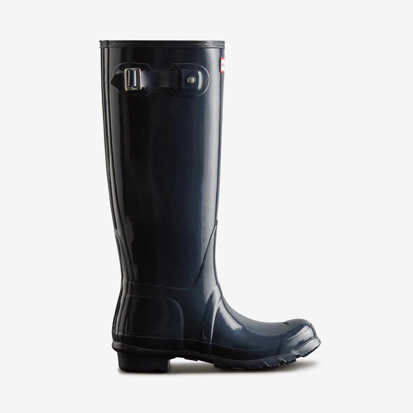 Hunter ORIGINAL TALL WOMENS Womens Wellingtons Navy Gloss