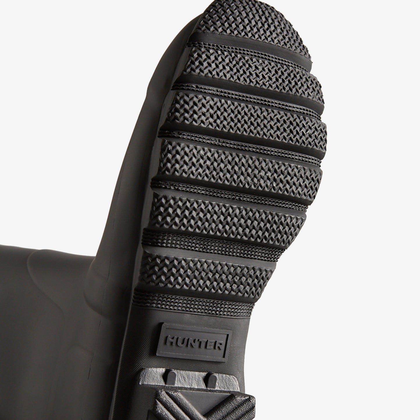 Hunter ORIGINAL TALL BACK ADJUSTABLE Womens Wellies Black