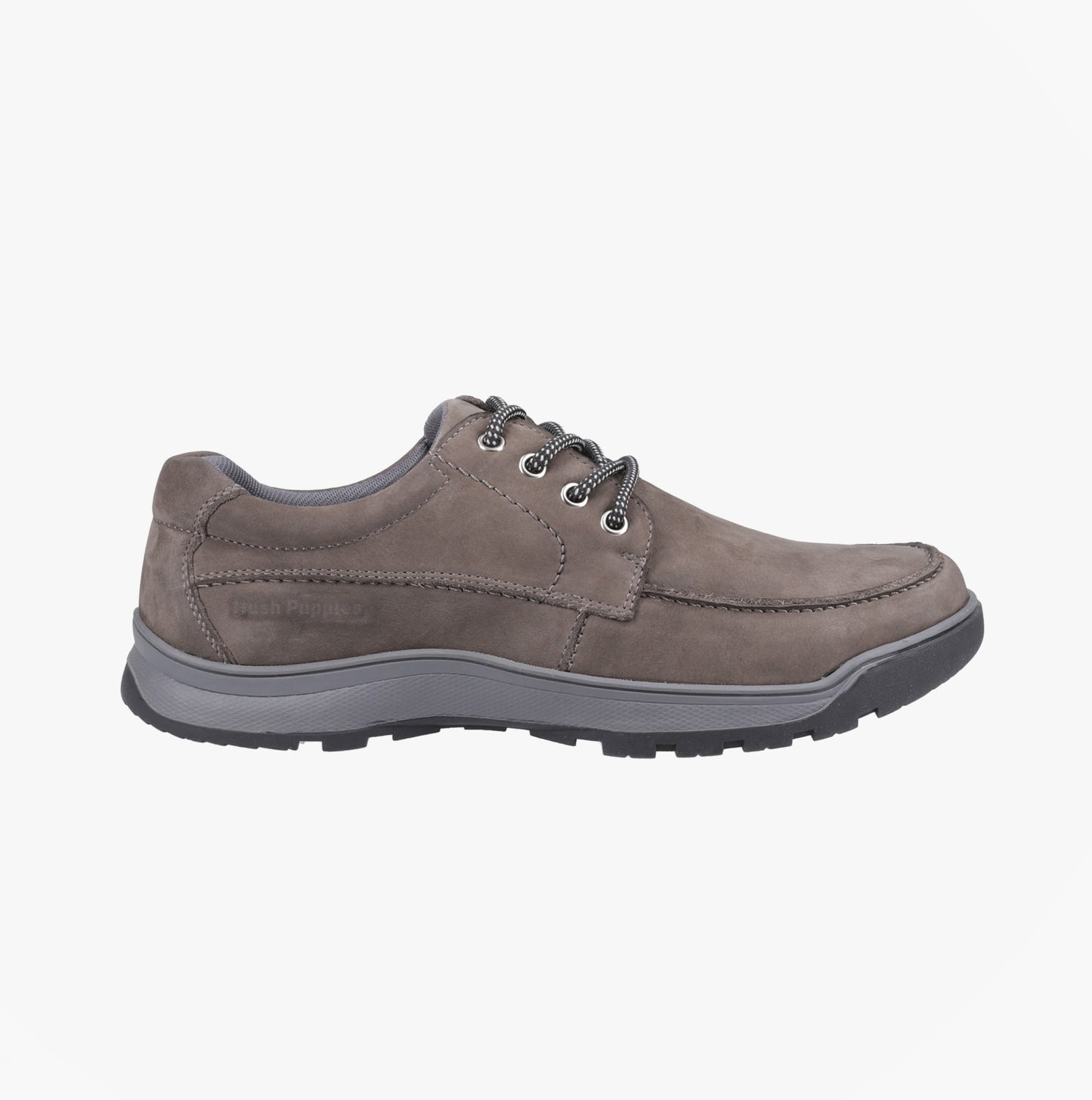 Hush Puppies TUCKER LACE Mens Lace Shoes Grey