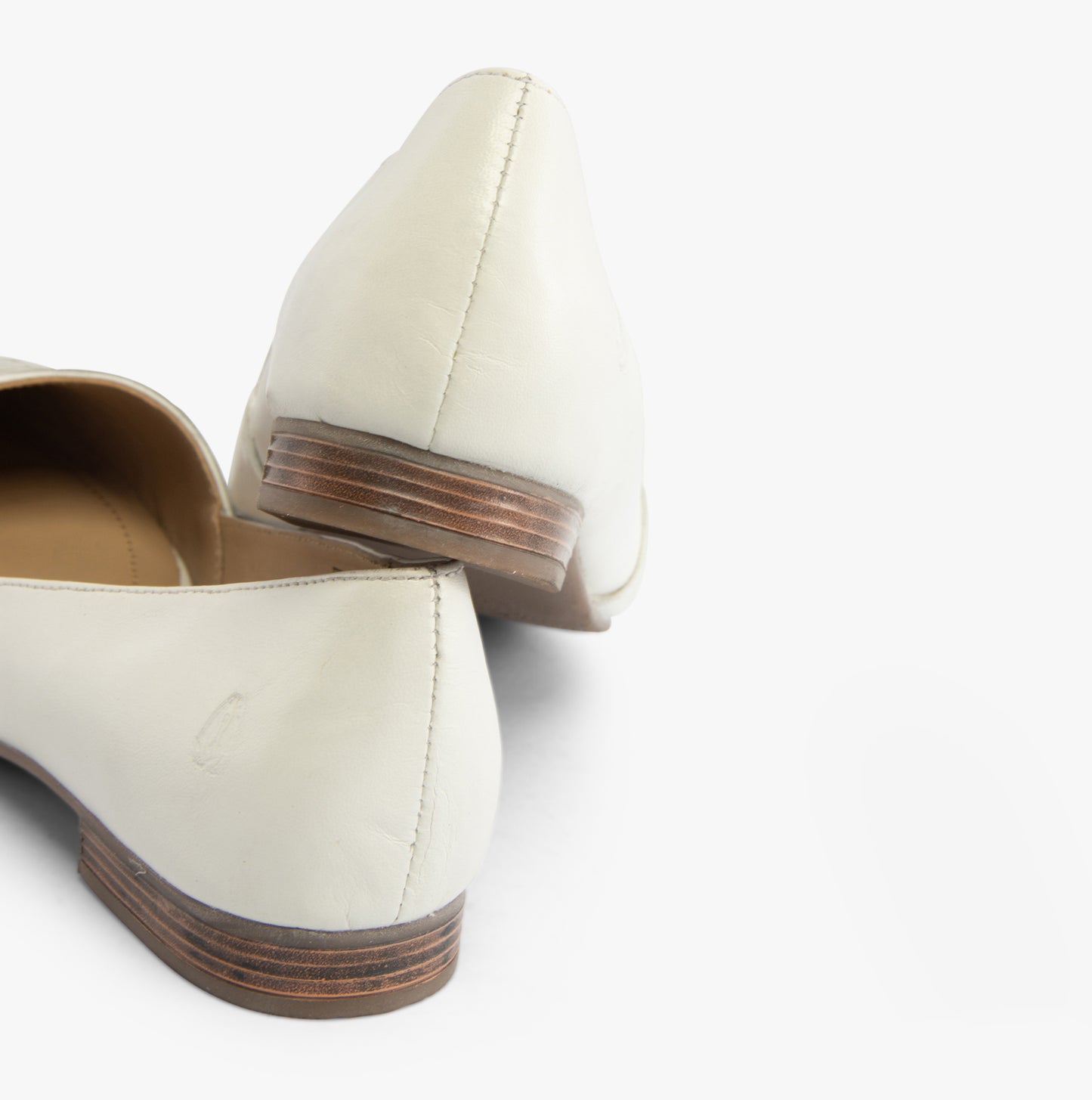 Hush Puppies MARLEY Womens Ballerina Pumps White