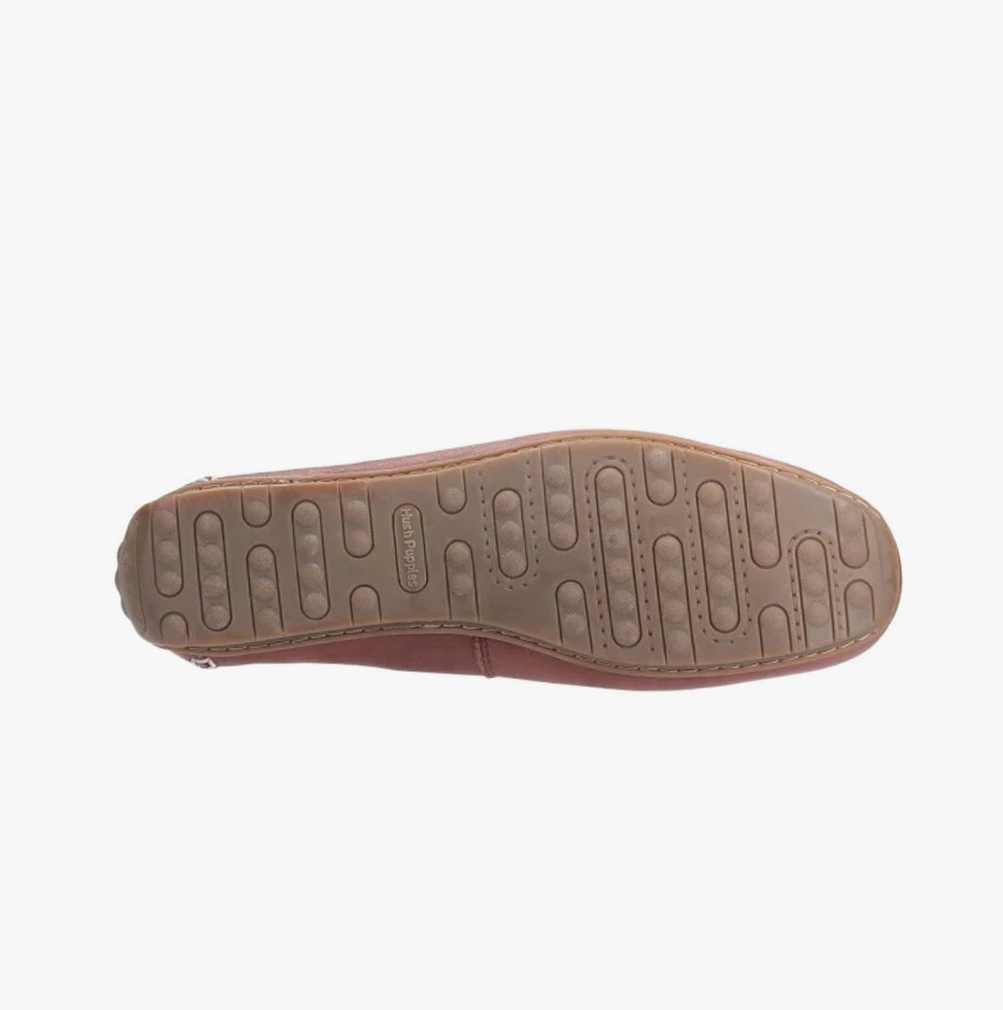 Hush Puppies ROSCOE Mens Nubuck Loafers Brown