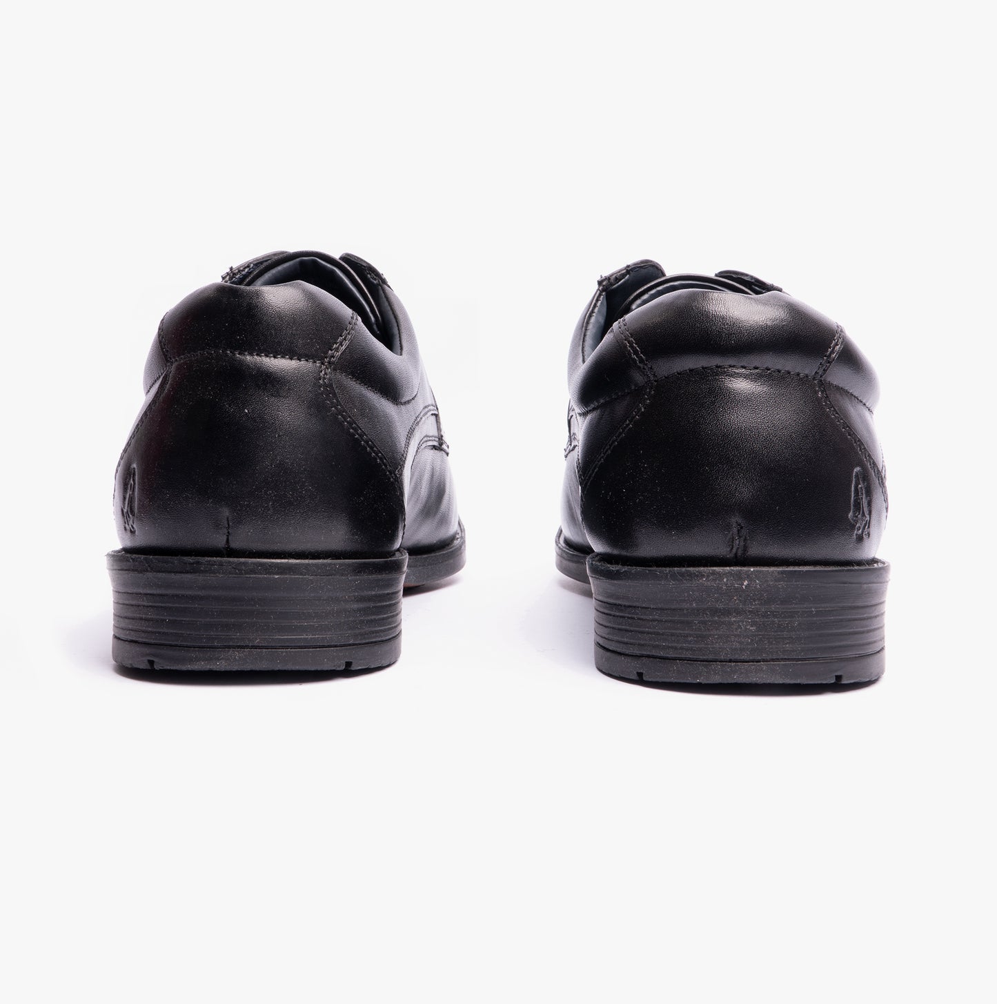 Hush Puppies BRANDON Mens Leather Formal Shoes Black