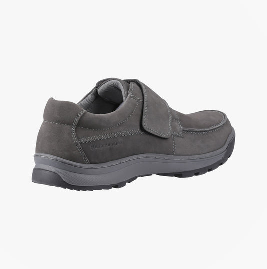 Hush Puppies CASPER Mens Comfort Shoes Grey