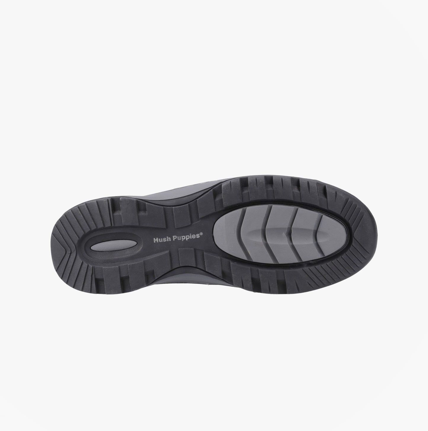 Hush Puppies CASPER Mens Comfort Shoes Grey