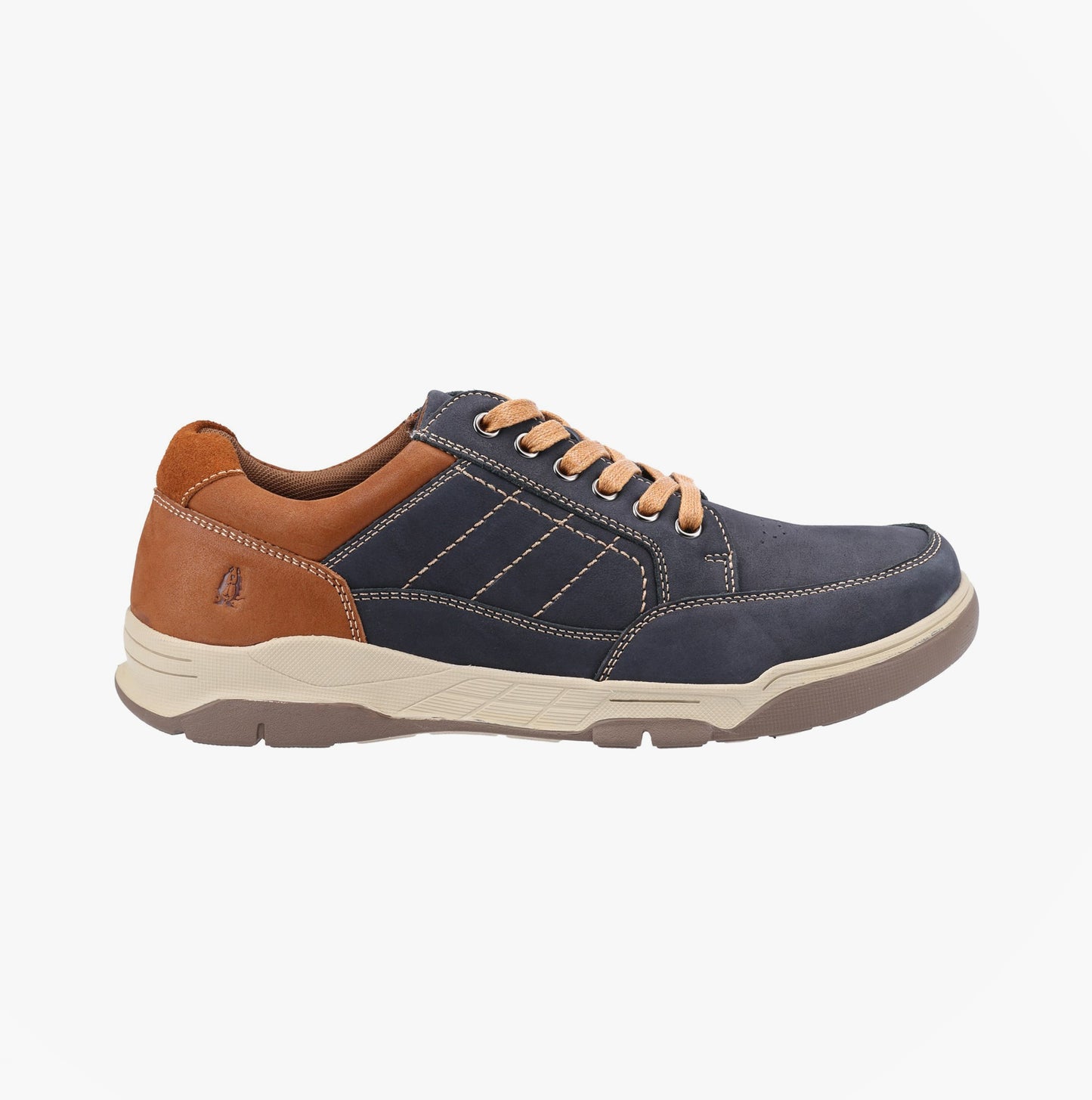 Hush Puppies FINLEY Mens Comfort Shoes Navy