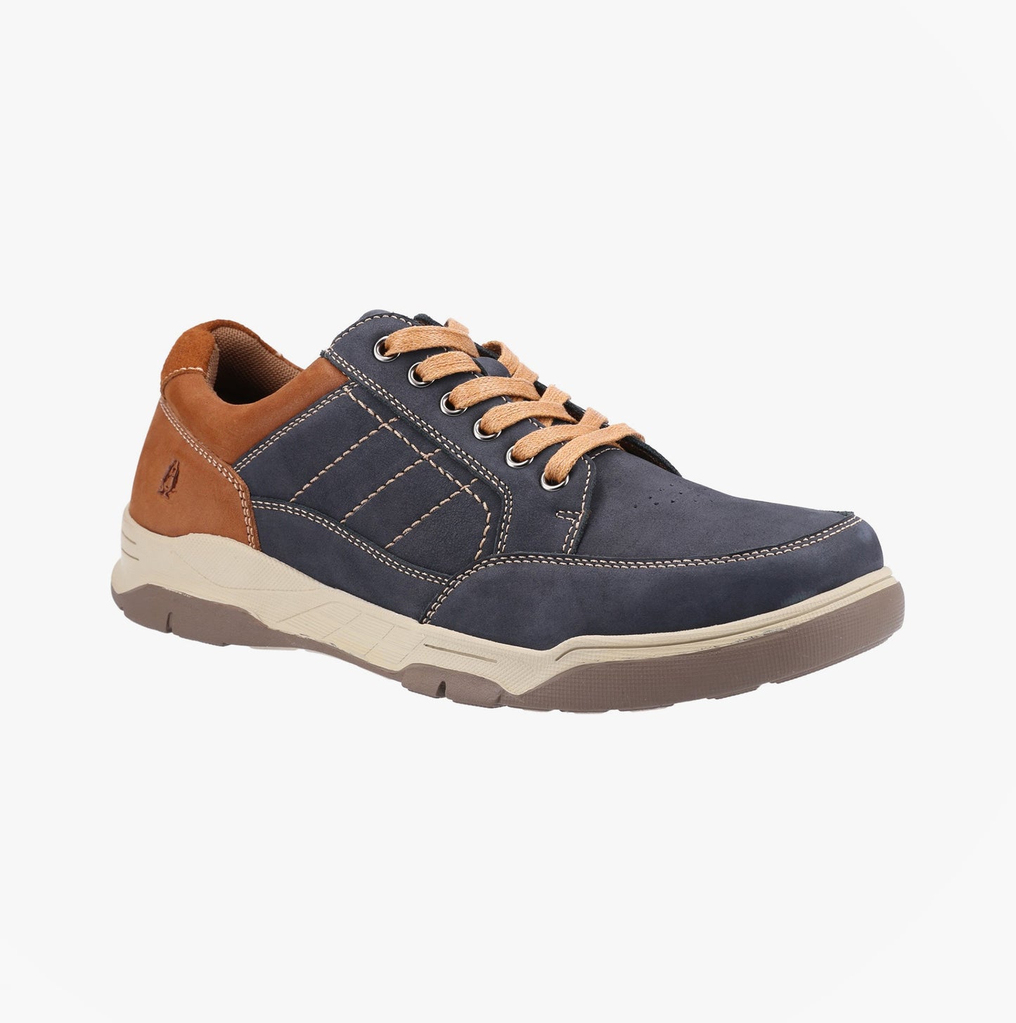 Hush Puppies FINLEY Mens Comfort Shoes Navy