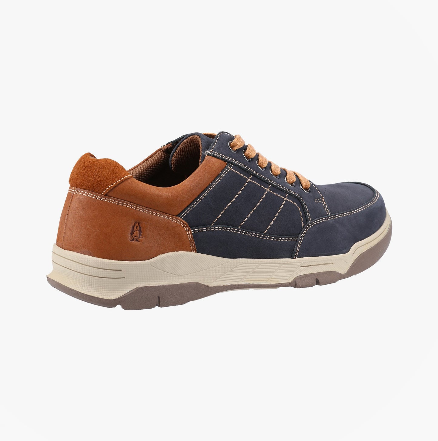 Hush Puppies FINLEY Mens Comfort Shoes Navy