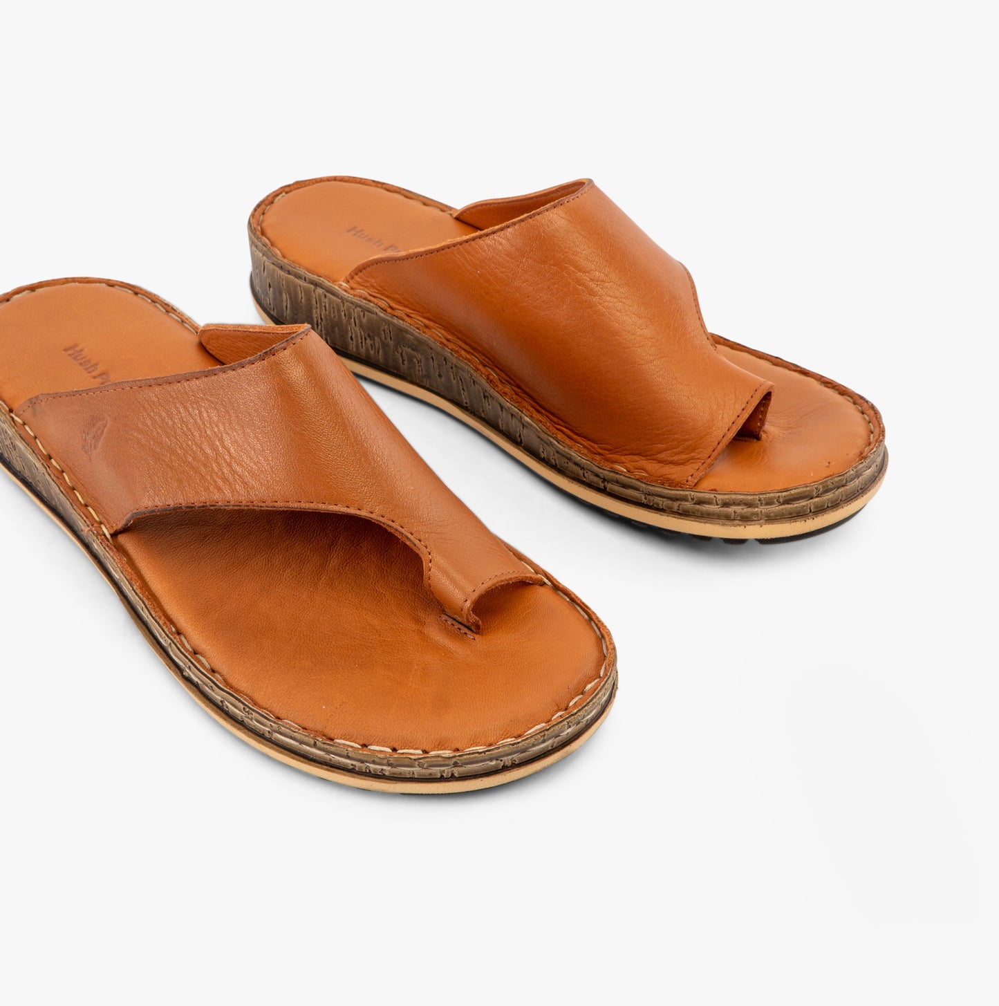 Hush Puppies ELISSA Womens Toepost Sandals Tan