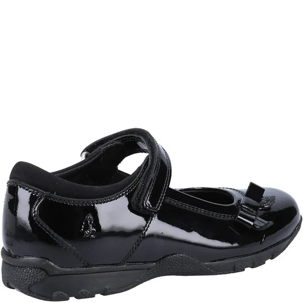 Hush Puppies CARRIE Girls School Shoes Black