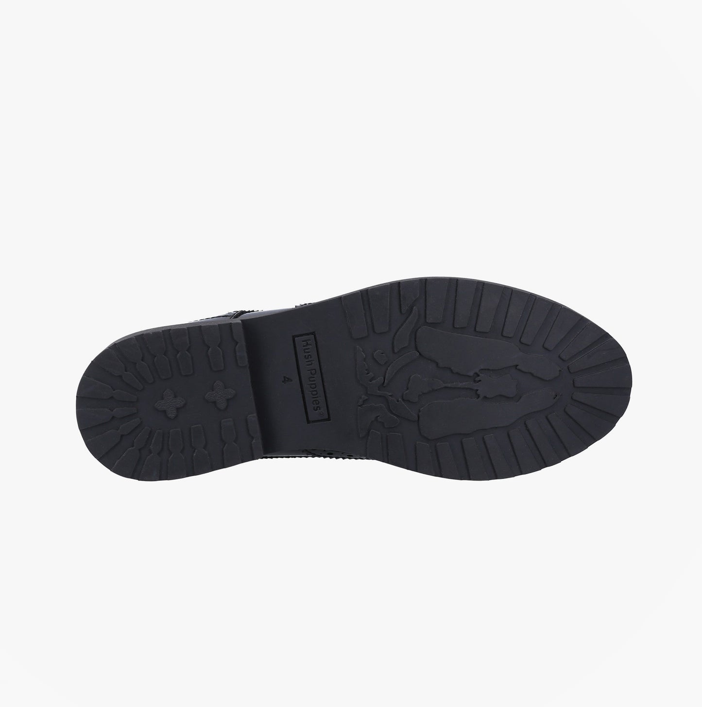 Hush Puppies VERITY SLIP ON Womens Loafer Shoes Patent Black
