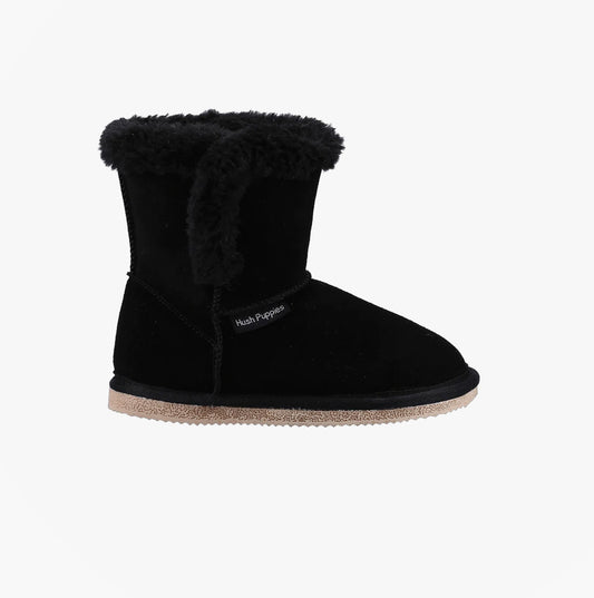 Hush Puppies ASHLYNN SLIPPER Girls Slippers Black