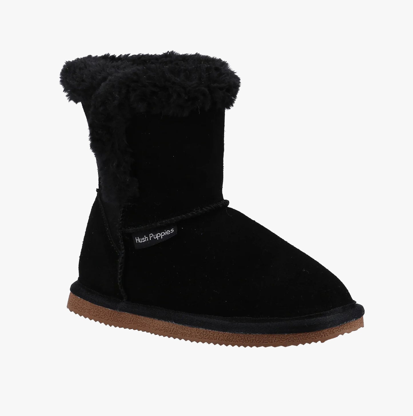 Hush Puppies ASHLYNN SLIPPER Girls Slippers Black