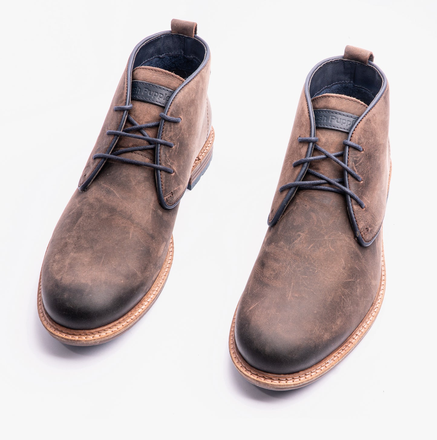 Hush Puppies JONAS Mens Boots Brown