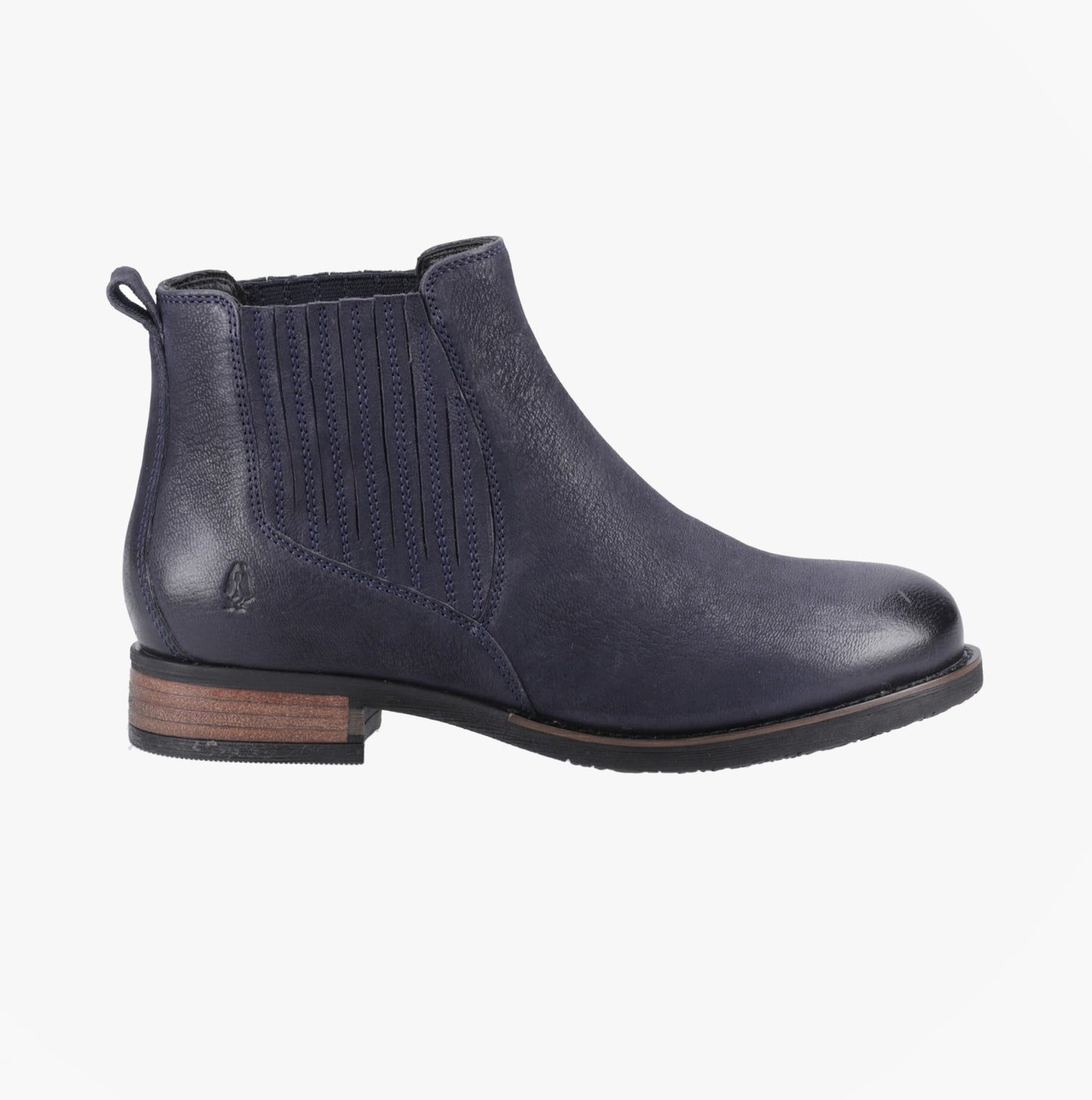 Hush Puppies EDITH Womens Ankle Chelsea Boots Navy