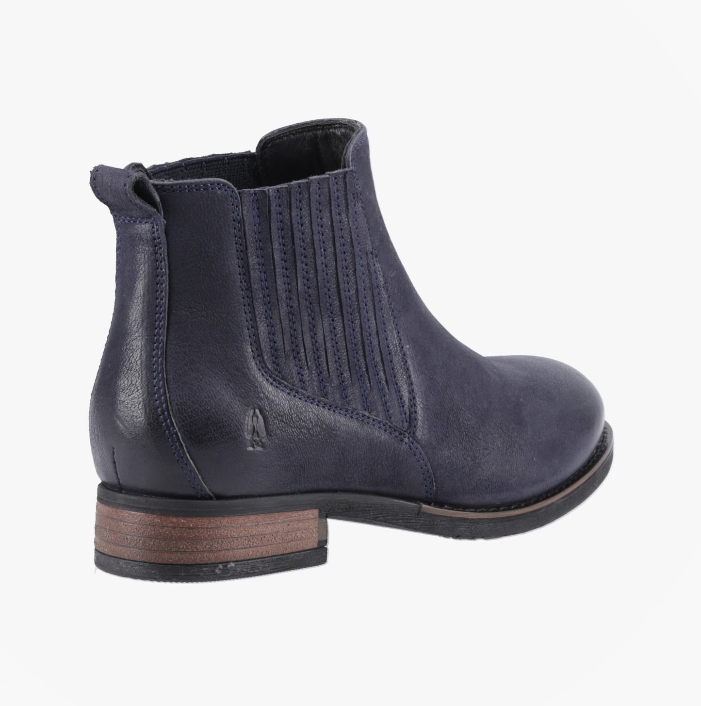 Hush Puppies EDITH Womens Ankle Chelsea Boots Navy