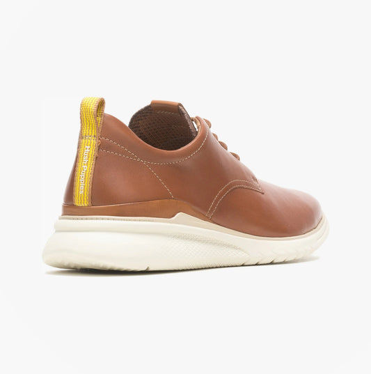 Hush Puppies ADVANCE LACE UP Mens Shoes Tan