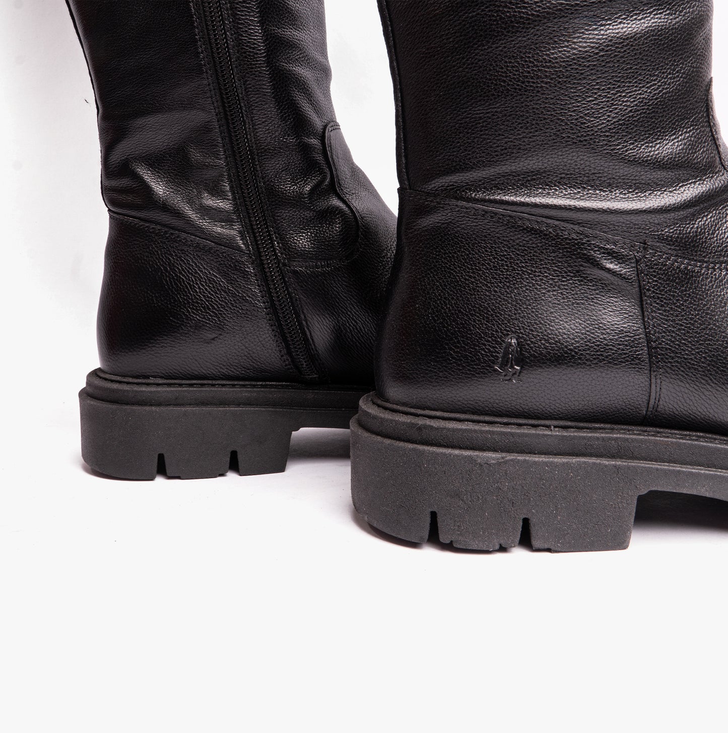 Hush Puppies ROWAN Womens Long Boots Black
