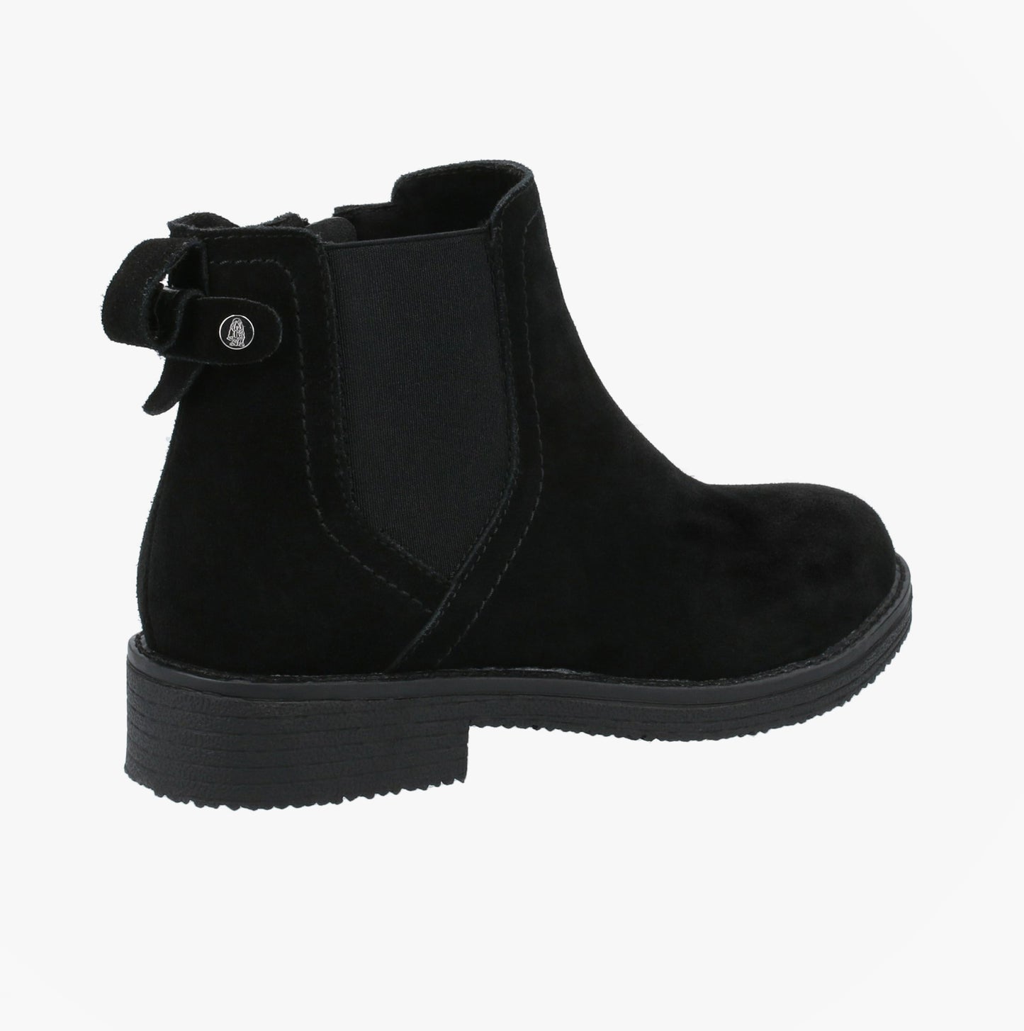 Hush Puppies MADDY WIDE Womens Leather Chelsea Boots Black