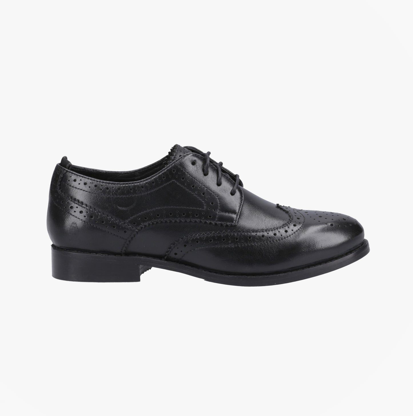 Hush Puppies NATALIA Womens Brogue Shoes Black