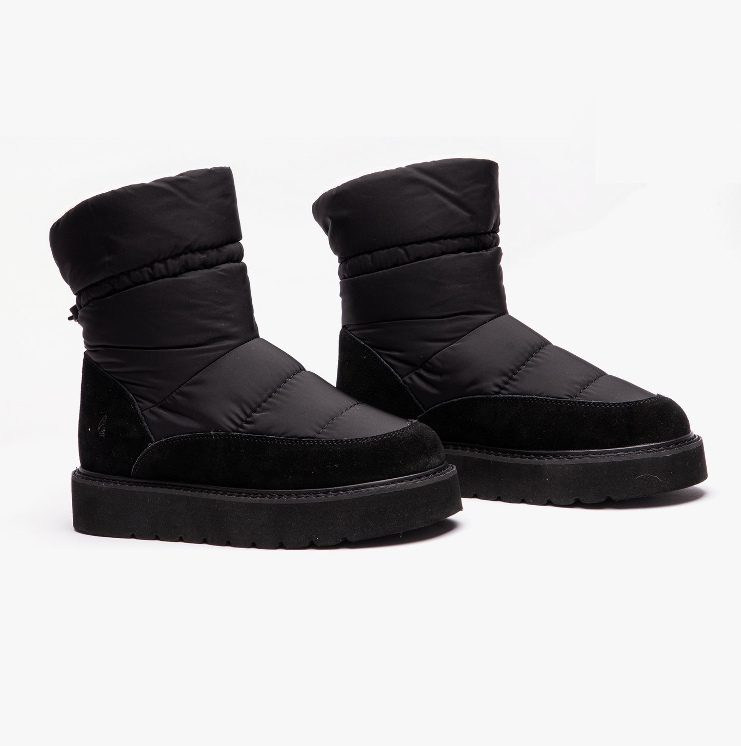 Hush Puppies HUSH PUFFIES Classic Womens Slippers Black