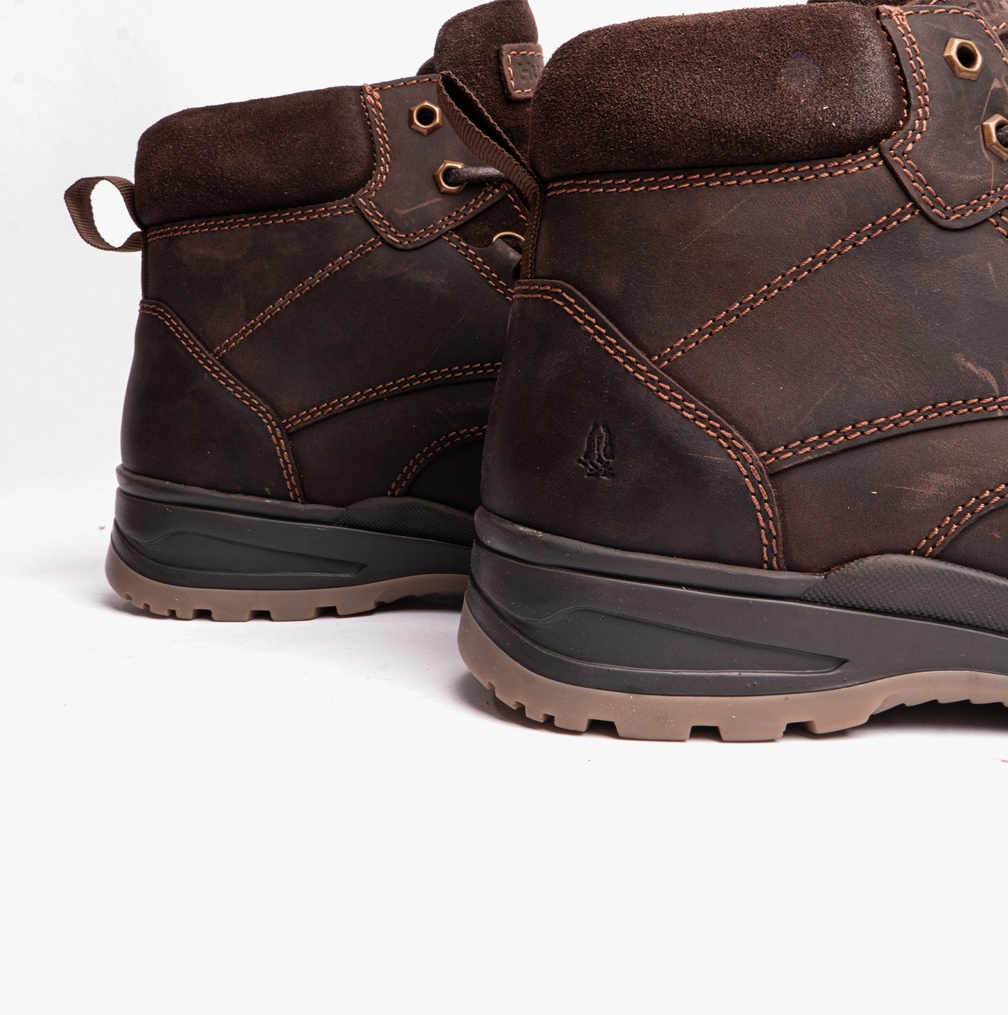 Hush Puppies PALMER Mens Hiking Boots Brown