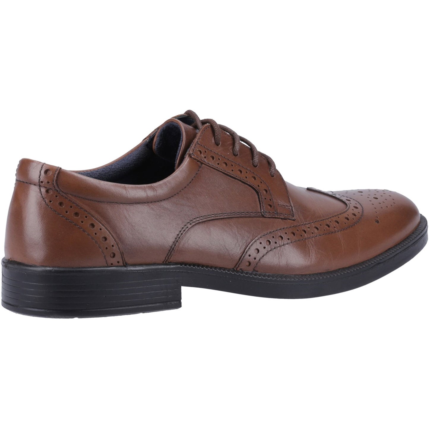Hush Puppies NOLAN Mens Derby Shoes Tan