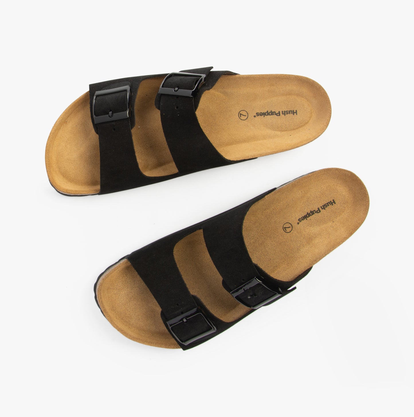 Hush Puppies BLAIRE Womens Cross Strap Sandals Black
