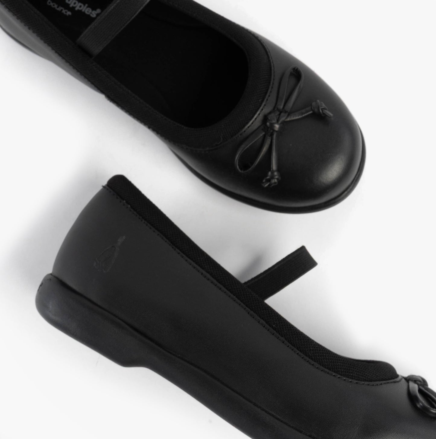 Hush Puppies BETTY JNR Girls Shoes Black