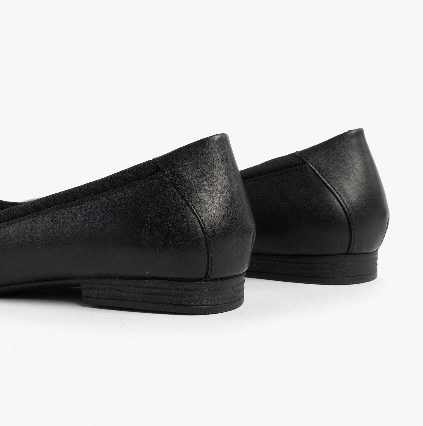 Hush Puppies EMMA Girls Leather School Shoes Black