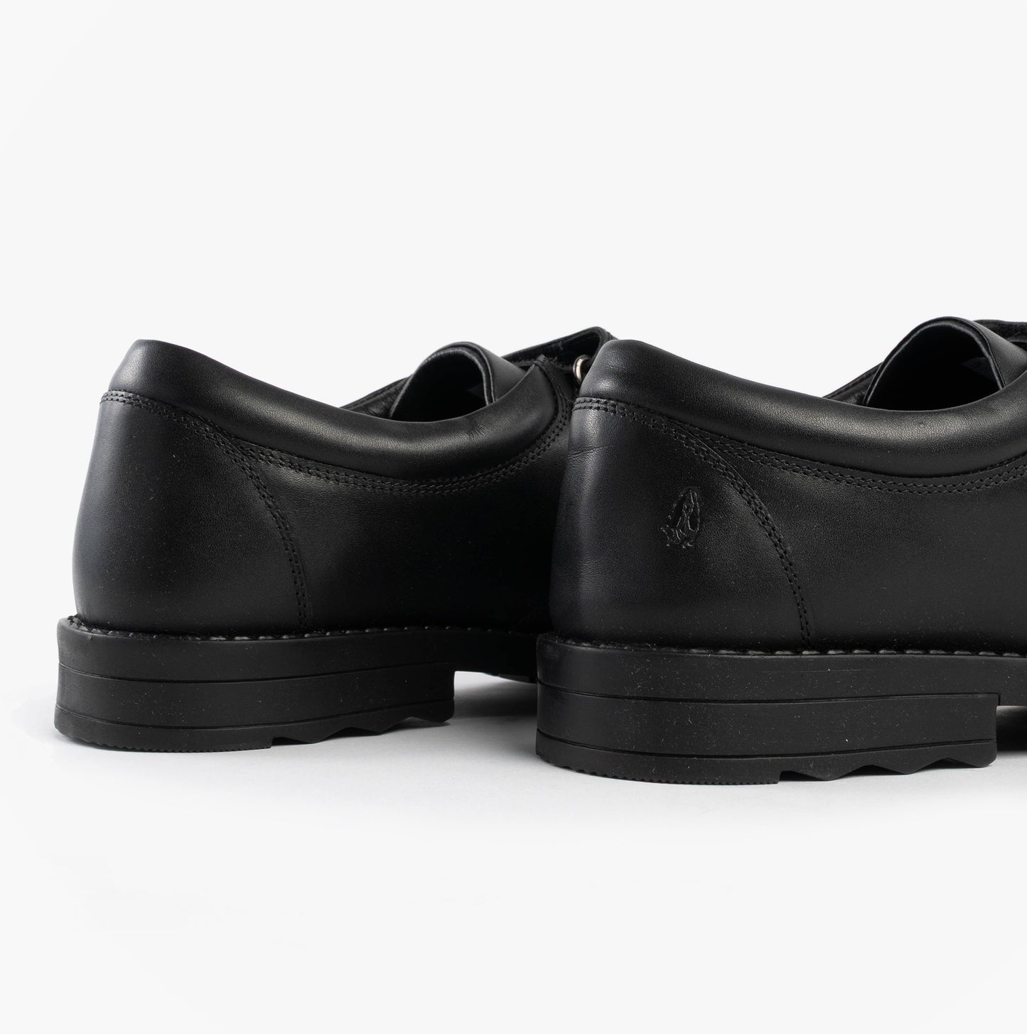Hush Puppies BARRY Boys School Shoes Black